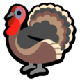 The classic sprite of the Turkey