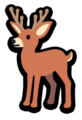 The classic sprite of the Deer
