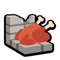 The standard sprite of the Wall Chicken