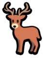 The standard sprite of the Deer