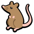 The standard sprite of the Dirty Rat
