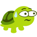 The "TurtleMonkaS" emoji from the Official Super Auto Pets Discord Server