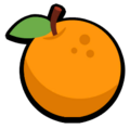 The standard sprite of the Orange