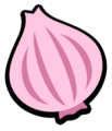 The standard sprite of the Onion