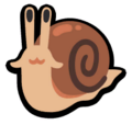 The classic sprite of the Snail