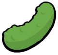 The standard sprite of the Cucumber