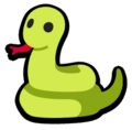 The standard sprite of the Snake