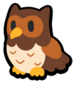 The standard sprite of the Owl