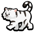 The standard sprite of the white tiger