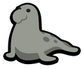 The old sprite of the Elephant Seal