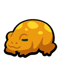 The standard sprite of the Cuddle Toad