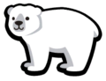The standard sprite of the Polar Bear