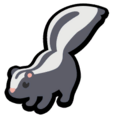 The standard sprite of the Skunk