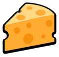 The classic sprite of the Cheese