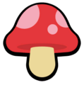 The standard sprite of the Mushroom
