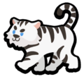 The classic sprite of the White Tiger.