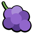 The classic sprite of the Grapes