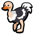 The standard sprite of the Ostrich