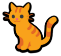 The standard sprite of the Tabby Cat