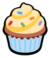 The classic sprite of the Cupcake