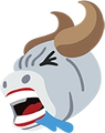 The "BuffaloLetsGo" emoji from the Official Super Auto Pets Discord Server