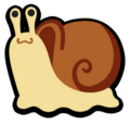 The standard sprite of the Snail