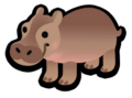 The classic sprite of the Hippo