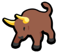 The standard sprite of the Ox