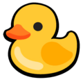 The sprite of the Rubber Duck