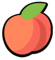The standard sprite of the Peach