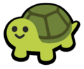 The classic sprite of the Turtle