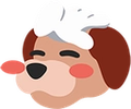 The "DogPat" emoji from the Official Super Auto Pets Discord Server