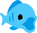 The "FishPog" emoji from the Official Super Auto Pets Discord Server
