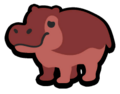 The standard sprite of the Hippo