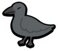 The standard sprite of the Crow