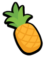 The standard sprite of the Pineapple