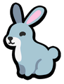 The standard sprite of the Rabbit